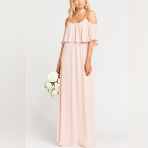 Show Me Your Mumu Caitlyn Ruffle Maxi Dress